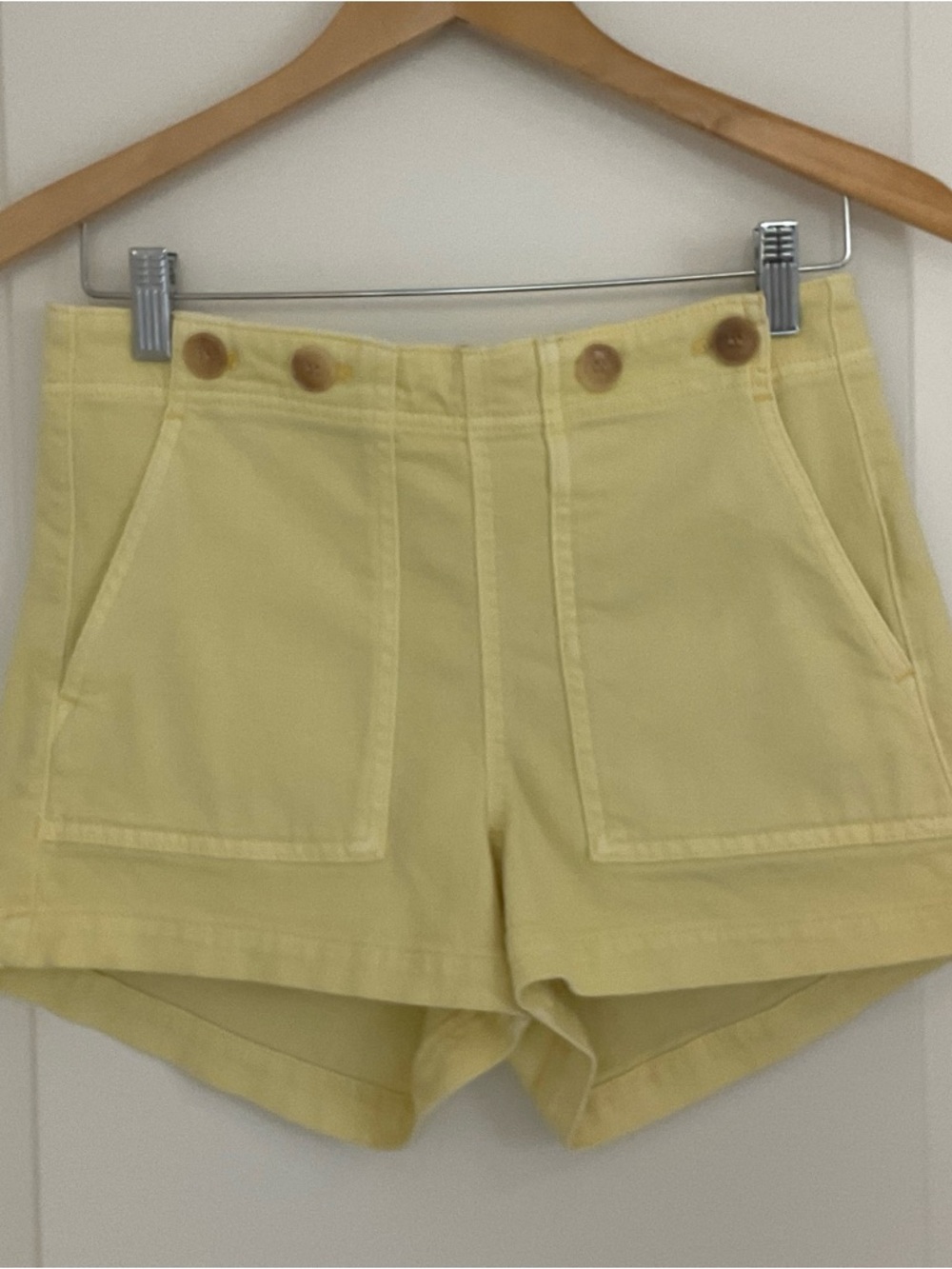 Anthropologie Pilcro The Kit Regenerative Cotton Shorts 27